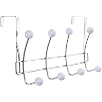 Perchero con ganchos para colgar detrás de la puerta- ideal para dormitorioCon 4 ganchos.
